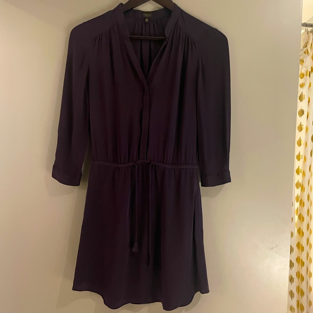 Purple Babaton Bennett Dress | Aritzia | 100% Silk | Size XXS